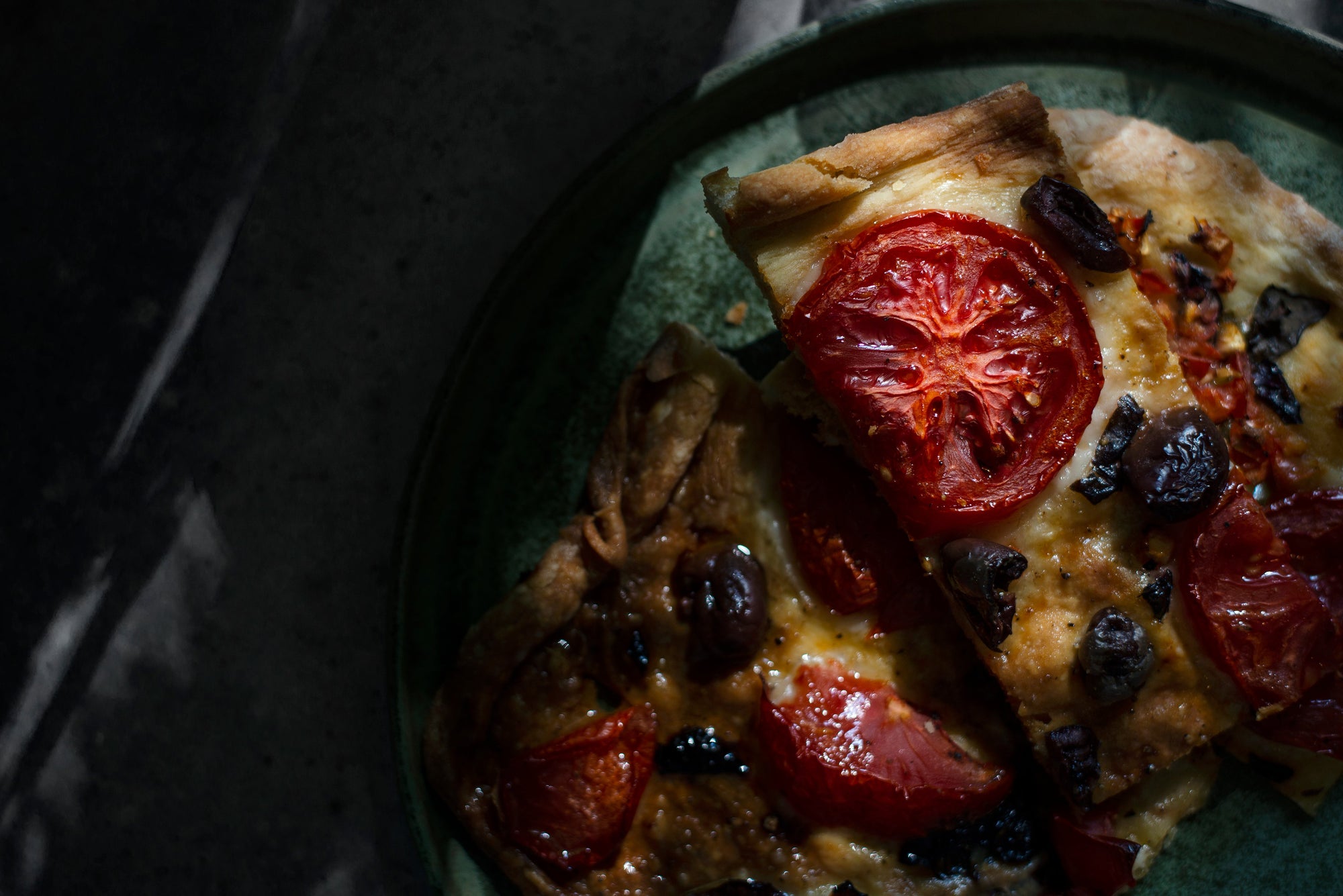 Ciabatta with Roasted Vegetables and Olive Oil